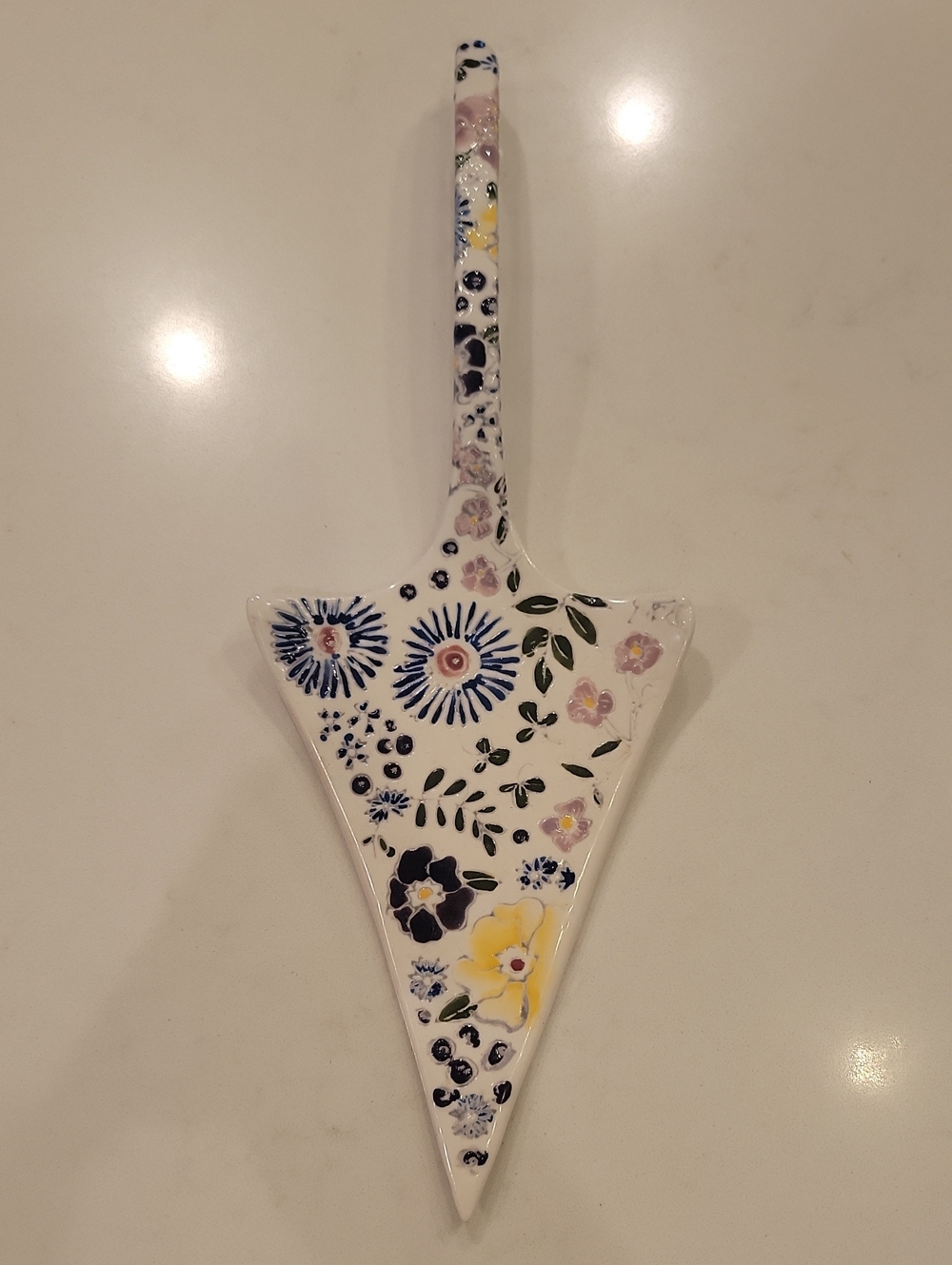 Rare Anthropologie Dorotea Ceramic Stoneware Spatula
